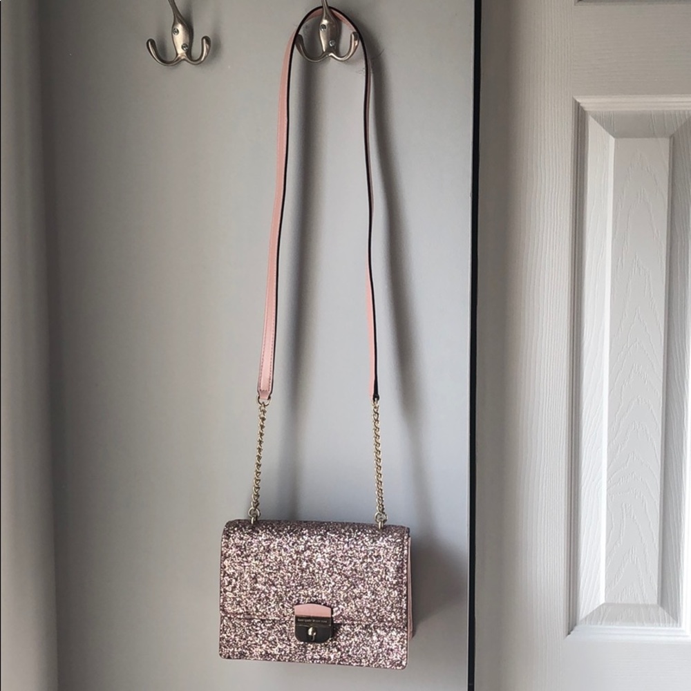 NWOT Kate Spade sunset lane rose gold crossbody